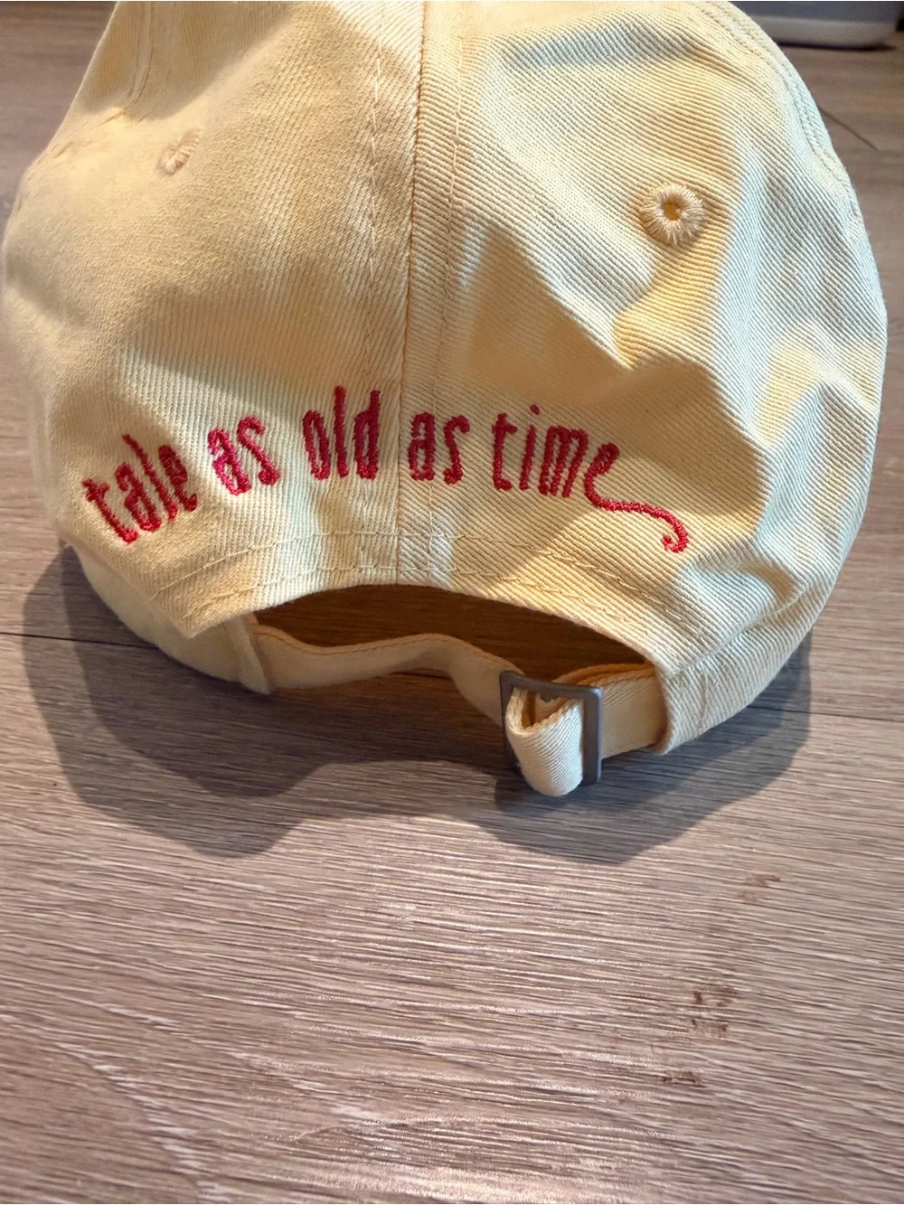 Disney Parks Beauty and the Beast Yellow Baseball Hat